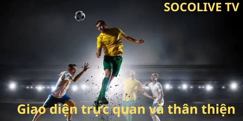 Giao diện trực quan và thân thiện
